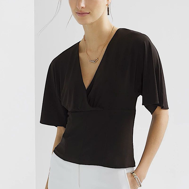 Whbm Matte Jersey Kimono Top